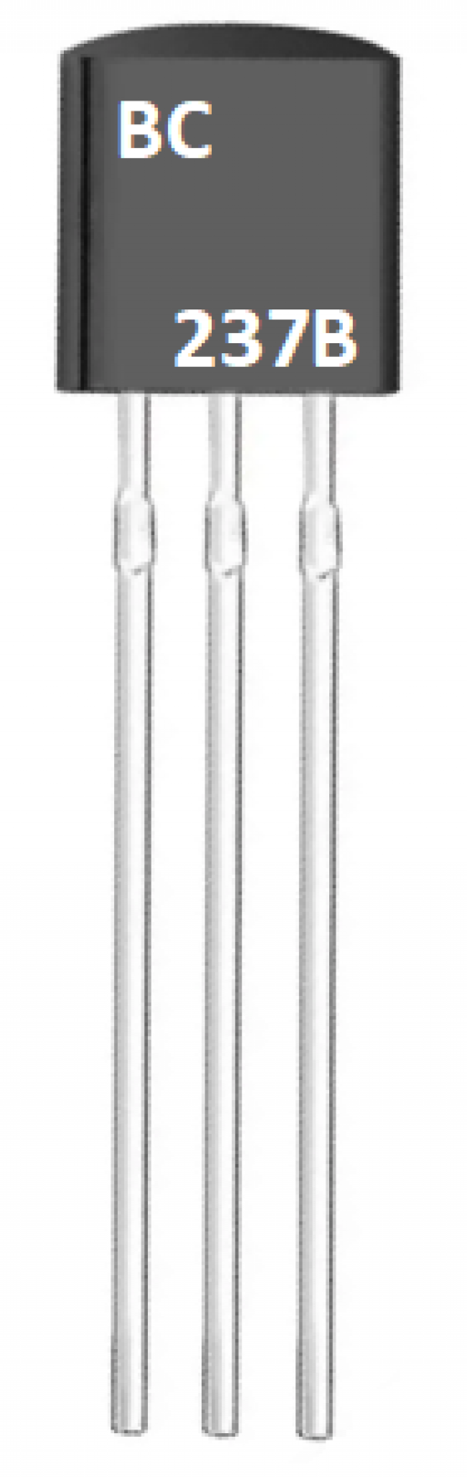 Transistor TBJ BC237B TO-92